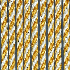 Tenda antimosche STRING cordone ritorto 120 x 230 arancione-oro