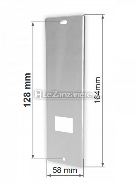 Placca Starpiù con interasse 128 mm