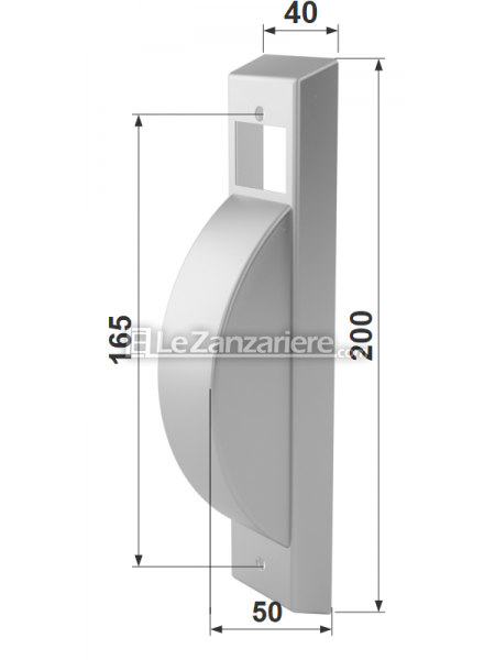 Placca per avvolgitori SR8